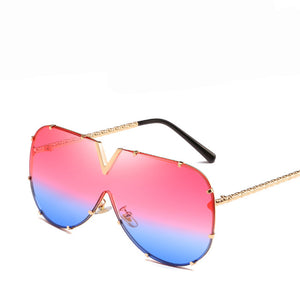 Fashion 2019 high quality square sunglasses