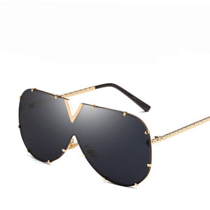 Fashion 2019 high quality square sunglasses