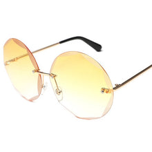 Load image into Gallery viewer, MuseLife Round Cut Rimless Sunglasses