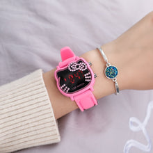 Load image into Gallery viewer, Hot Sales Cute Hello Kitty Watches Children Girls Crystal Watches